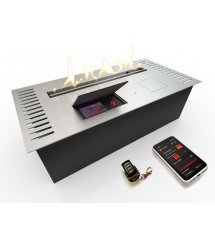 Автоматический биокамин ZeFire М 600 шлифованный с ДУ (ZeFire)