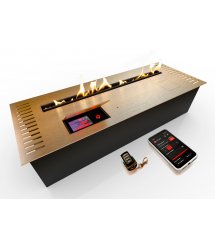 Автоматический биокамин ZeFire М 800 латунный с ДУ (ZeFire)