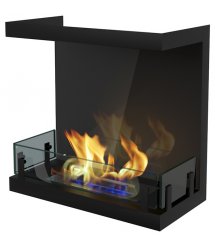 Биокамин торцевой Стандарт 500 со стемалитом (ZeFire)